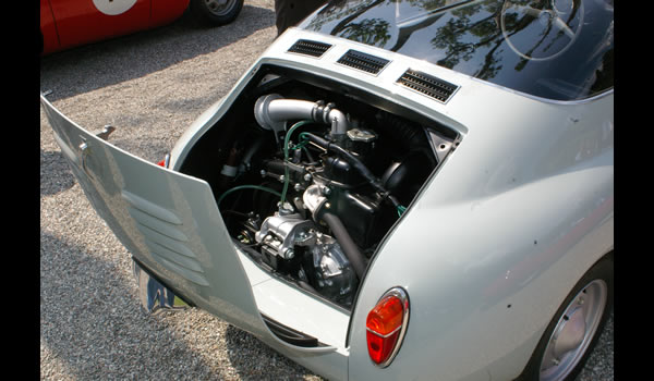 Abarth Fiat 500 Coupé Zagato 1957  engine